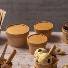 COUVERCLES POTS À GLACES