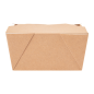 BOÎTES AMÉRICAINES MICRO-ONDABLES 'THEPACK' 780 ML 220 + 12PP G/M2 11,3x9x6,3 CM NATUREL CARTON ONDULÉ NANO-MICRO (500 UNITÉ)