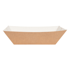 BARQUETTES 'THEPACK' 1200 G 220 G/M2 11,9x7,9x5,5 CM NATUREL CARTON ONDULÉ NANO-MICRO (1000 UNITÉ)