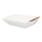 HOUSSES POUR BARQUETTES 'THEPACK' 1440 G 250 G/M2 13,9x9x6,7 CM BLANC CARTON ONDULÉ NANO-MICRO (600 UNITÉ)