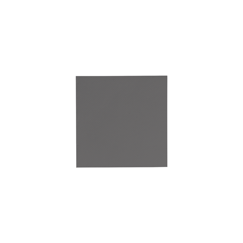 SERVIETTES ECOLABEL P. 1/4 'DOUBLE POINT' 18 G/M2 20x20 CM ARDOISE OUATE (2400 UNITÉ)