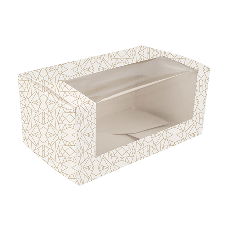 BOÎTES PÂTISSERIES AVEC FENÊTRE