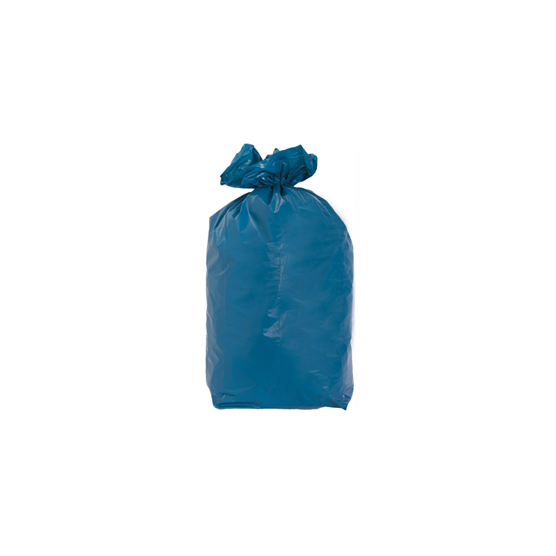 20 U. SACS POUBELLE COULEUR 110 L 70µ 70x110 CM BLEU LDPE (5 UNITÉ)