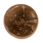 BOLS 350 ML Ø9,5x8 CM NATUREL COCO (5 UNITÉ)