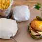PAPIER INGRAISSABLES FAST FOOD - FLUOR FREE  40 G/M2 28x34 CM BLANC PARCH.INGRAISSABLE (1000 UNITÉ)