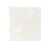 DENTELLES RECTANGULAIRES  47 G/M2 21x15 CM BLANC PAPIER (250 UNITÉ)