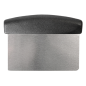 SPATULE/GRATTOIR PÂTE À PIZZA  11x15,2 CM ARGENTE INOX (1 UNITÉ)