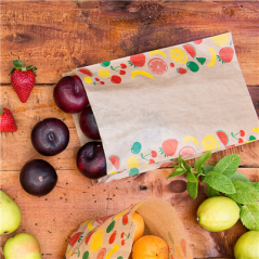 SACHETS PLATS POUR FRUITS