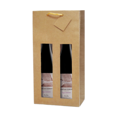 10 U. SACS PORTE-BOUTEILLES AVEC FENÊTRE