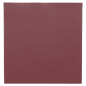 SERVIETTES ECOLABEL 'DOUBLE POINT' 18 G/M2 39x39 CM BORDEAUX OUATE (1200 UNITÉ)