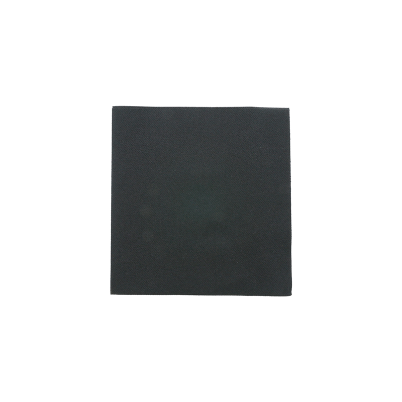 SERVIETTES  55 G/M2 40x40 CM NOIR AIRLAID (700 UNITÉ)