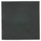 SERVIETTES ECOLABEL 'DOUBLE POINT' 18 G/M2 20x20 CM NOIR OUATE (2400 UNITÉ)