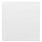 SERVIETTES ECOLABEL 1 PLI  20 G/M2 33x33 CM BLANC OUATE (3000 UNITÉ)