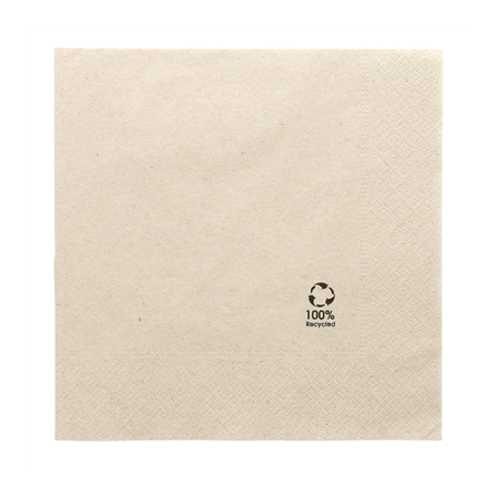 SERVIETTES ECOLABEL 2 PLIS