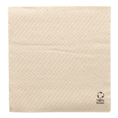 SERVIETTES ECOLABEL 1 PLI