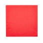 SERVIETTES ECOLABEL 2 PLIS  18 G/M2 39x39 CM ROUGE OUATE (1600 UNITÉ)