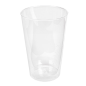 VERRES INJECTÉS 300 ML Ø 7,8/5,6x11,8 CM TRANSPARENT PS (500 UNITÉ)