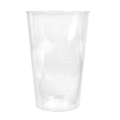 VERRES INJECTÉS 300 ML Ø 7,8/5,6x11,8 CM TRANSPARENT PS (500 UNITÉ)