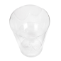 VERRES INJECTÉS 300 ML Ø 7,8/5,6x11,8 CM TRANSPARENT PS (500 UNITÉ)