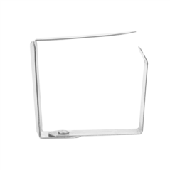 PINCES POUR FIXATION NAPPES  4,7x4x1,2 CM METAL ACIER (144 UNITÉ)