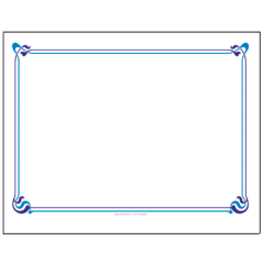 SETS DE TABLE BLEU CIEL & CÉLESTE