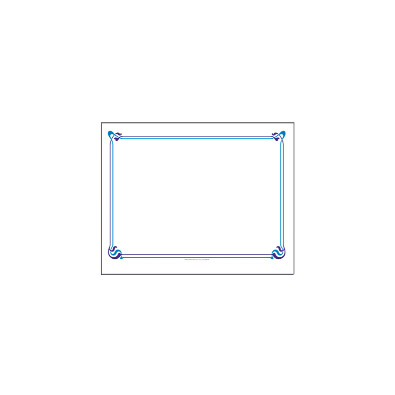 SETS DE TABLE BLEU CIEL & CÉLESTE 'MAXIM' 48 G/M2 31x43 CM BLANC CELLULOSE (2000 UNITÉ)