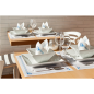 SETS DE TABLE BLEU CIEL & CÉLESTE 'MAXIM' 48 G/M2 31x43 CM BLANC CELLULOSE (2000 UNITÉ)