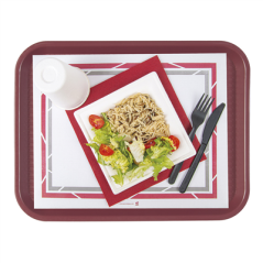 SETS DE TABLE POUR PLATEAUX 'SELF-SERVICE' 48 G/M2 28x35 CM BLANC PAPIER (2000 UNITÉ)