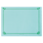 SETS DE TABLE  48 G/M2 31x43 CM VERT D'EAU CELLULOSE (2000 UNITÉ)