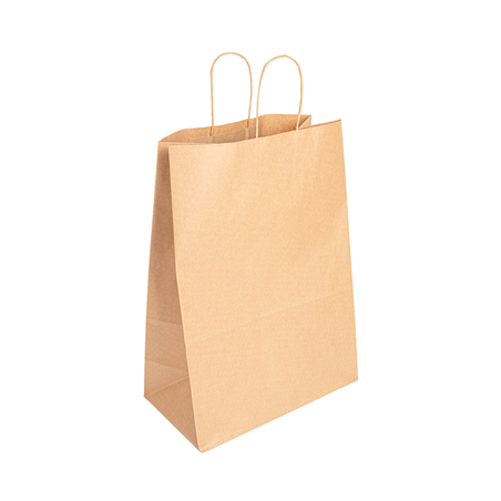 SACS SOS AVEC ANSES  90 G/M2 32+16x43 CM NATUREL KRAFT (250 UNITÉ)