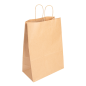 SACS SOS AVEC ANSES  90 G/M2 32+16x43 CM NATUREL KRAFT (250 UNITÉ)