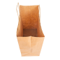 SACS SOS AVEC ANSES  90 G/M2 32+16x31 CM NATUREL KRAFT (250 UNITÉ)