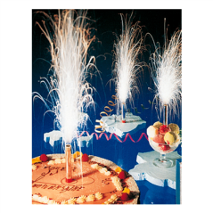 12 U. FONTAINES D'ÉTOILES MAGIQUES  12 (h) CM (1 UNITÉ)