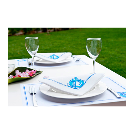 SETS DE TABLE 'CADAQUÉS' 48 G/M2 31x43 CM BLANC CELLULOSE (2000 UNITÉ)