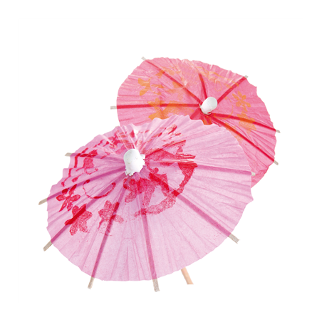 DÉCORS POUR GLACES "OMBRELLE D'INDONESIE"