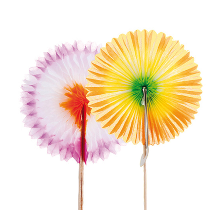 DÉCORS POUR GLACES "EVENTAILS CHINOIS"