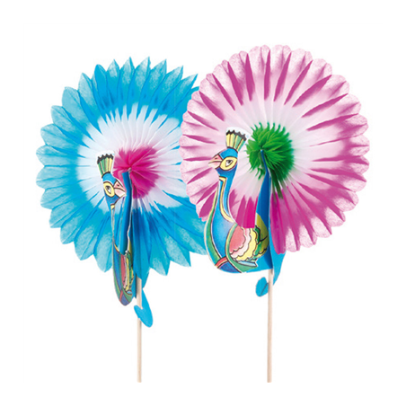 DÉCORS POUR GLACES "PAON"