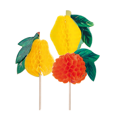 DÉCORS POUR GLACES "FRUITS"