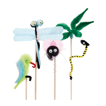 DÉCORS POUR GLACES "CHENILLE"