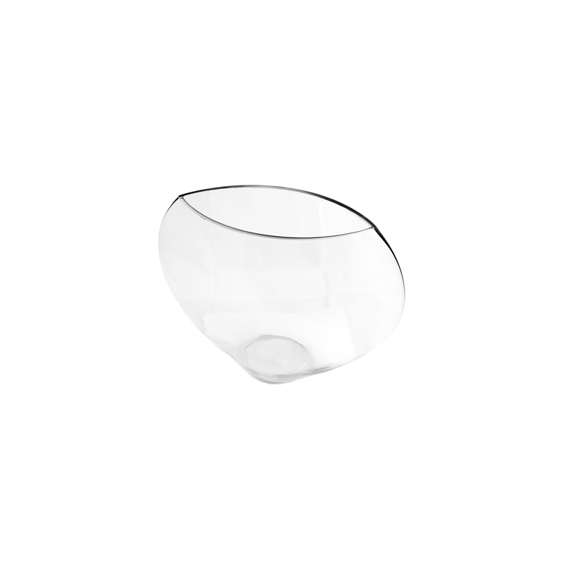 DEMI SPHÈRE DÉCORATION  Ø 39,8x33 CM TRANSPARENT VERRE (1 UNITÉ)