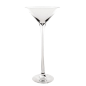 DÉCORATION GÉANTE - COUPE MARTINI  Ø 35x100 CM TRANSPARENT VERRE (1 UNITÉ)
