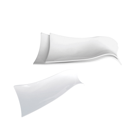 ASSIETTES FORME TUILE