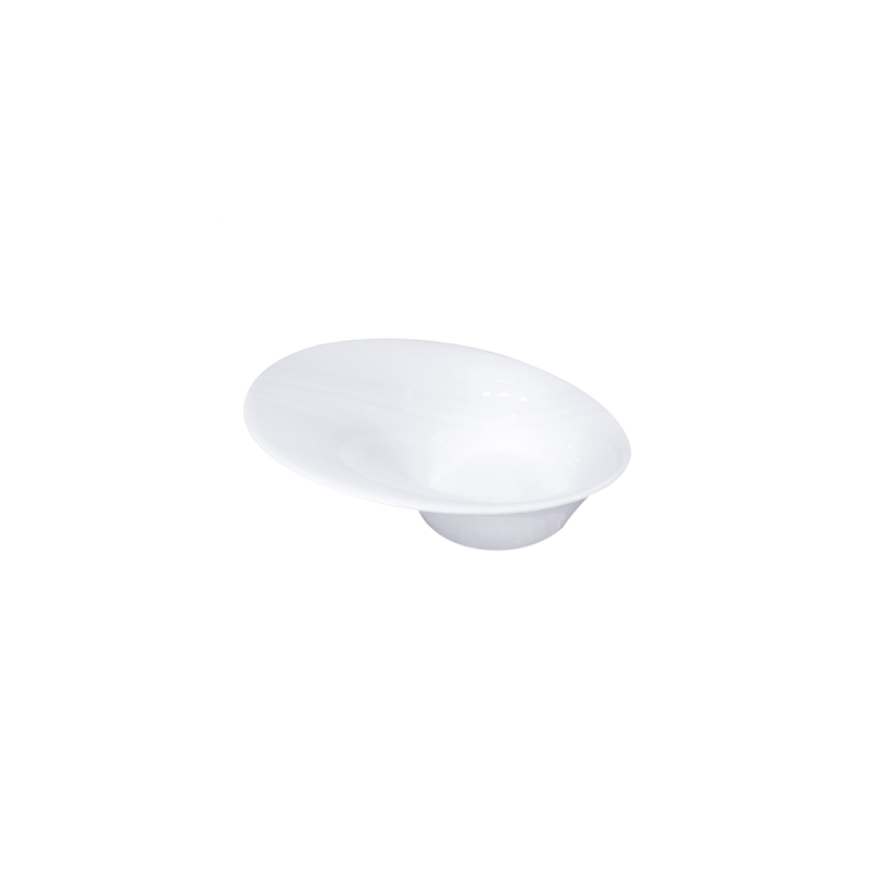 BOLS IRRÉGULIERS 360 ML 20x18x7,5 CM BLANC PORCELAINE (6 UNITÉ)