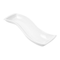 PLATEAUX FORME "S"  30,5 CM BLANC PORCELAINE (6 UNITÉ)