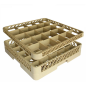 SUPPLÉMENT CASIER DE 25 COMPARTIMENTS  50x50x4,5 CM BEIGE PP (1 UNITÉ)