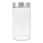 POT STOCKAGE CYLINDRIQUE 'WAKI GLASS' 1700 ML Ø 11,2x22 CM TRANSPARENT VERRE (12 UNITÉ)