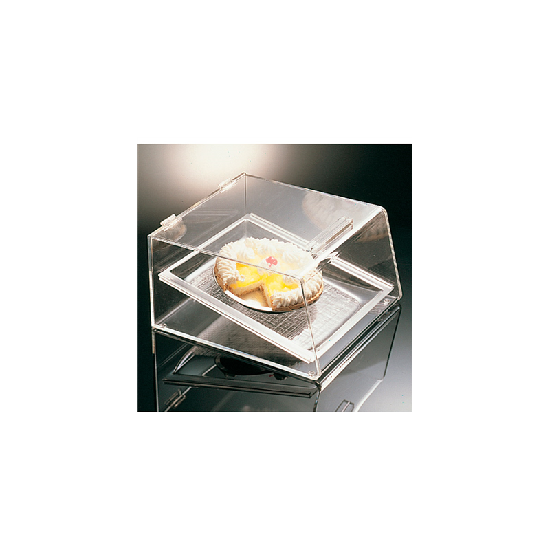 PRÉSENTOIR PÂTISSERIE 1 NIVEAU  39x35x21 CM TRANSPARENT ACRYLIQUE (1 UNITÉ)