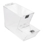 PRÉSENTOIR POUR PRODUITS EN VRAC, EMPILABLE  28x14x10 CM TRANSPARENT ACRYLIQUE (1 UNITÉ)