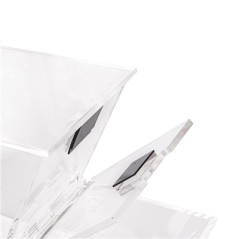 PRÉSENTOIR POUR PRODUITS EN VRAC, EMPILABLE