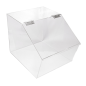 PRÉSENTOIR POUR PRODUITS EN VRAC  32x41x32 CM TRANSPARENT ACRYLIQUE (1 UNITÉ)